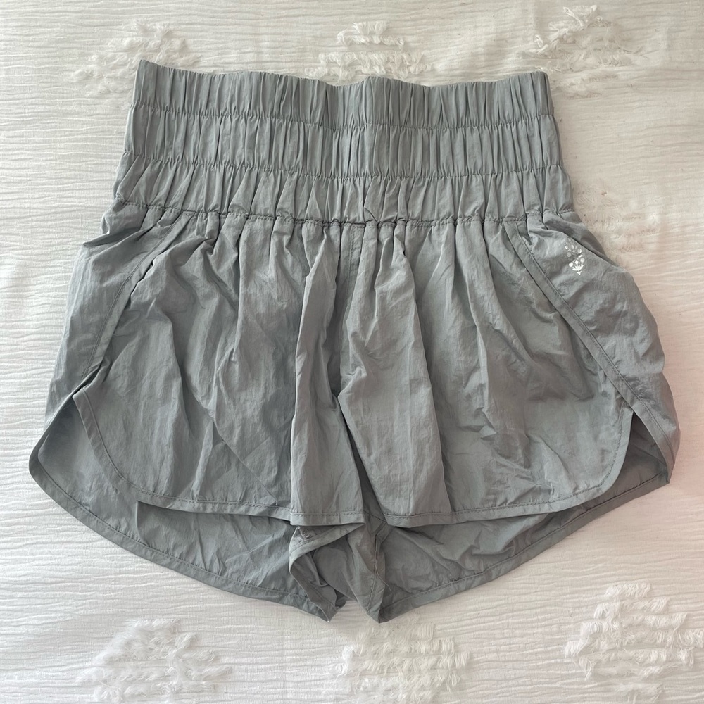 Free People The Way Home Shorts Blue Medium